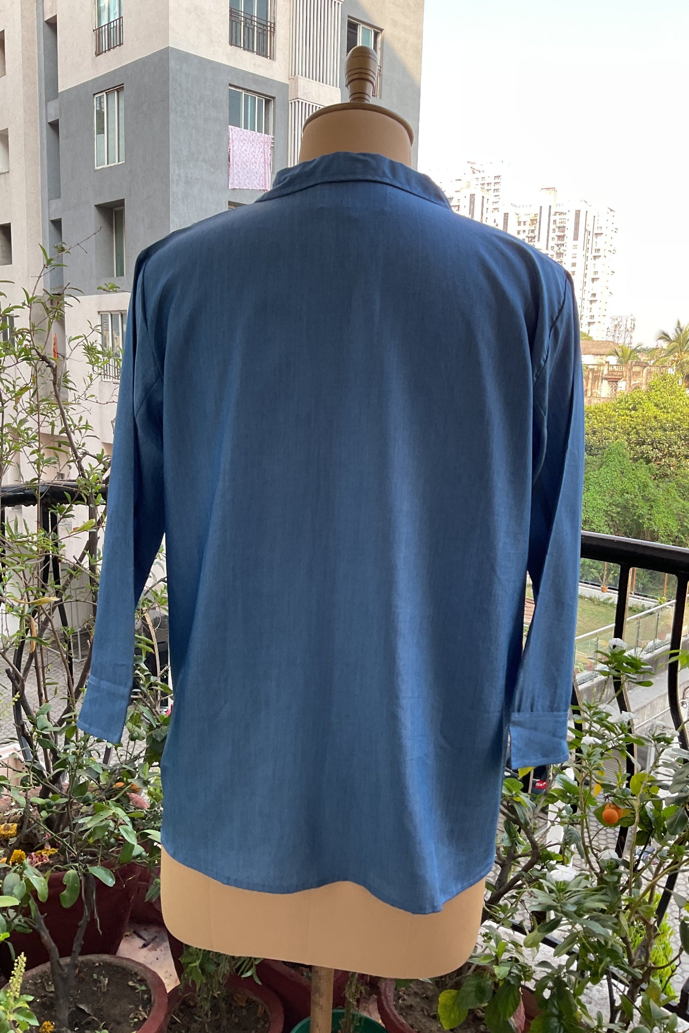 DENIM BOAT PATCH SHIRT