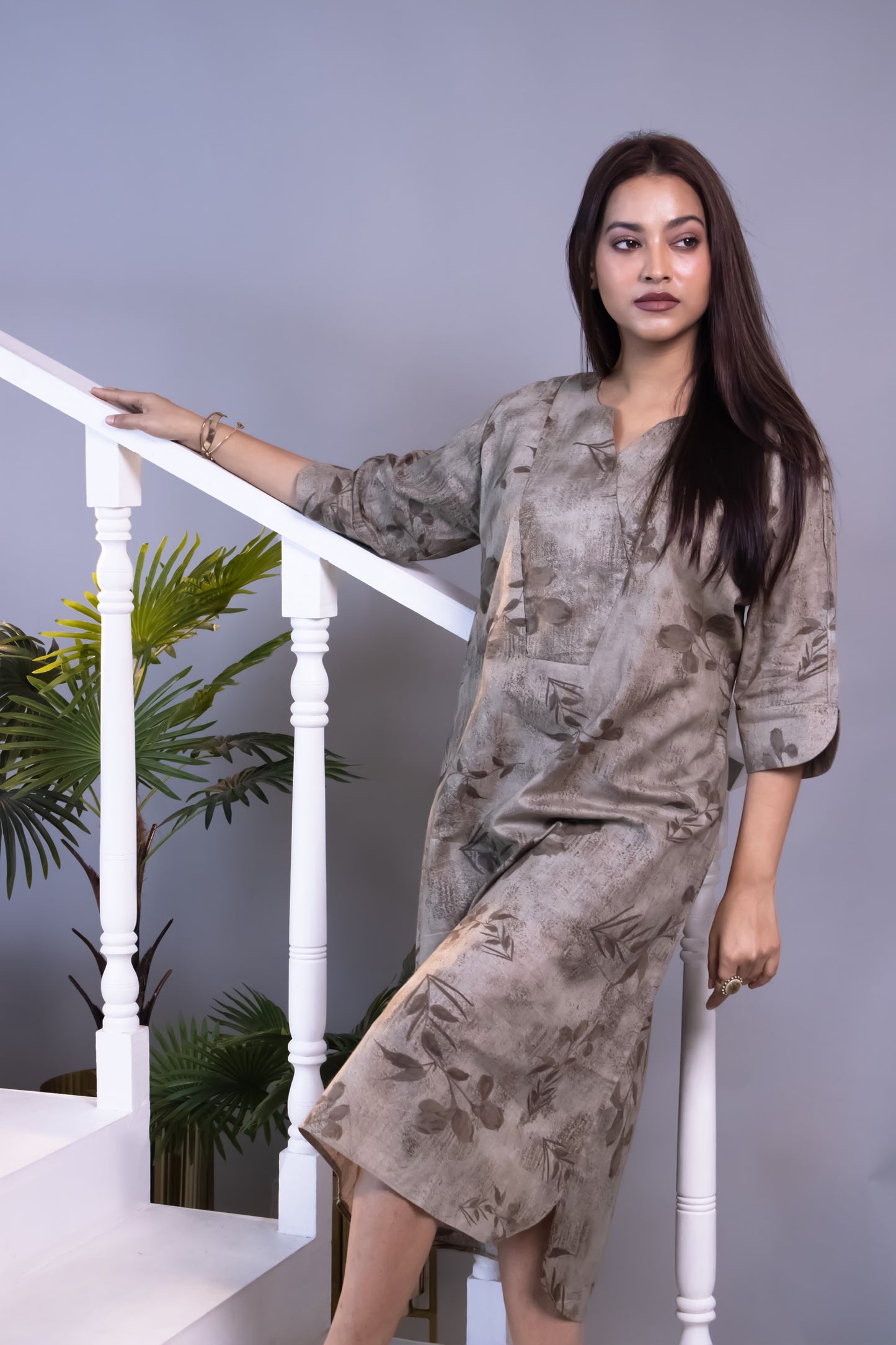 SAGE GREEN YOLK DRESS