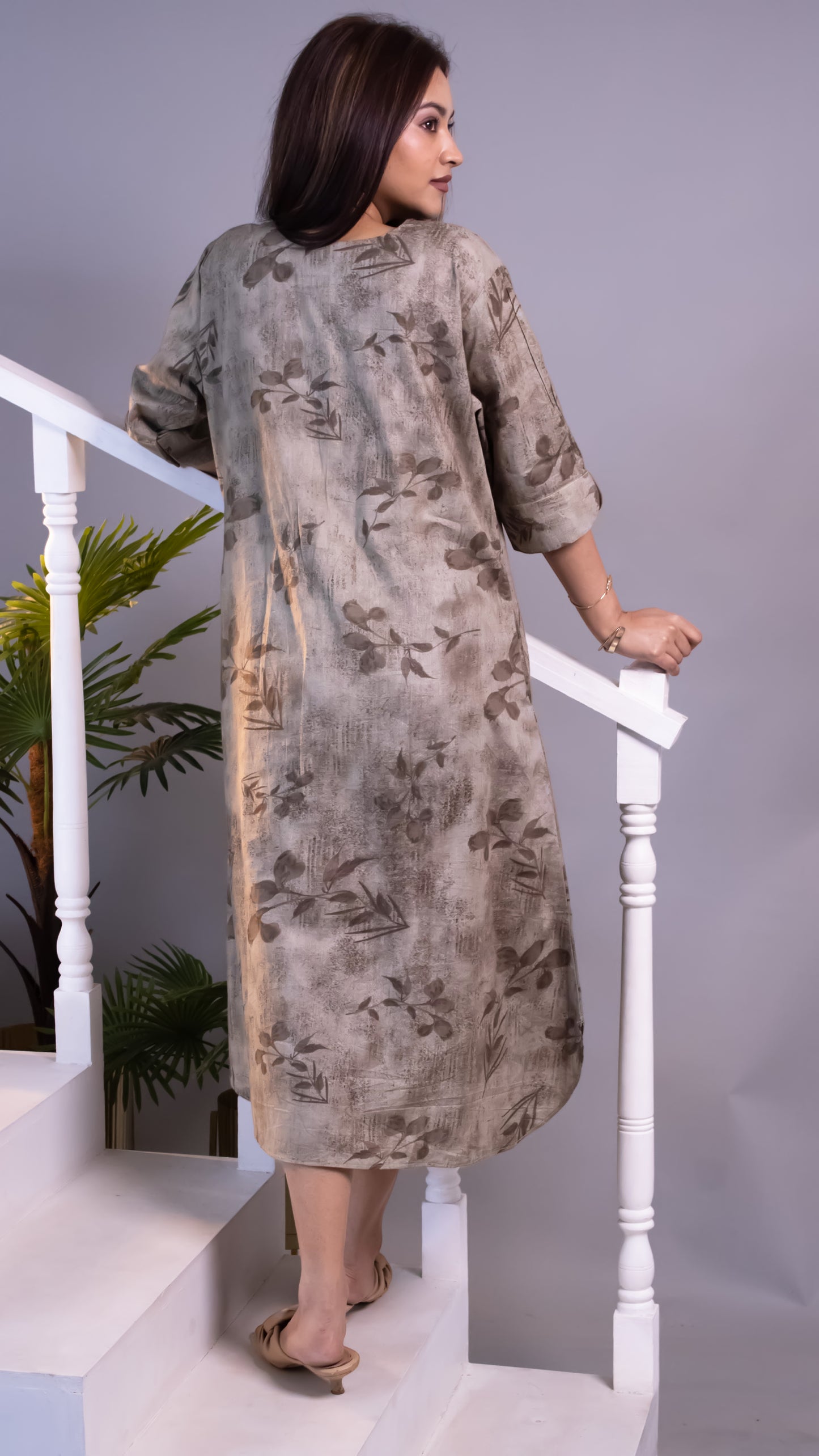 SAGE GREEN YOLK DRESS