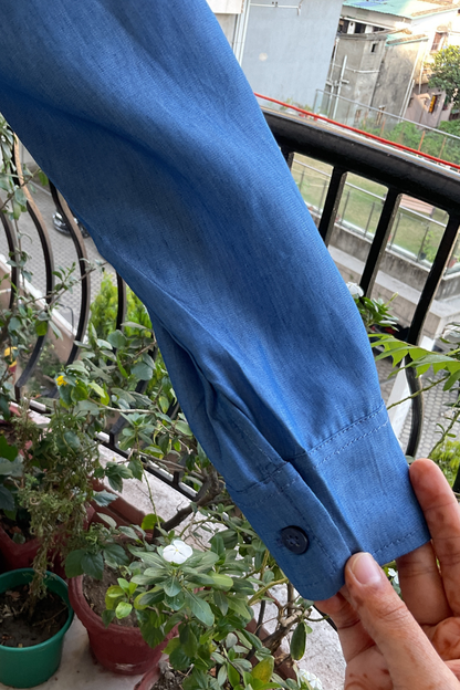 DENIM BOAT PATCH SHIRT