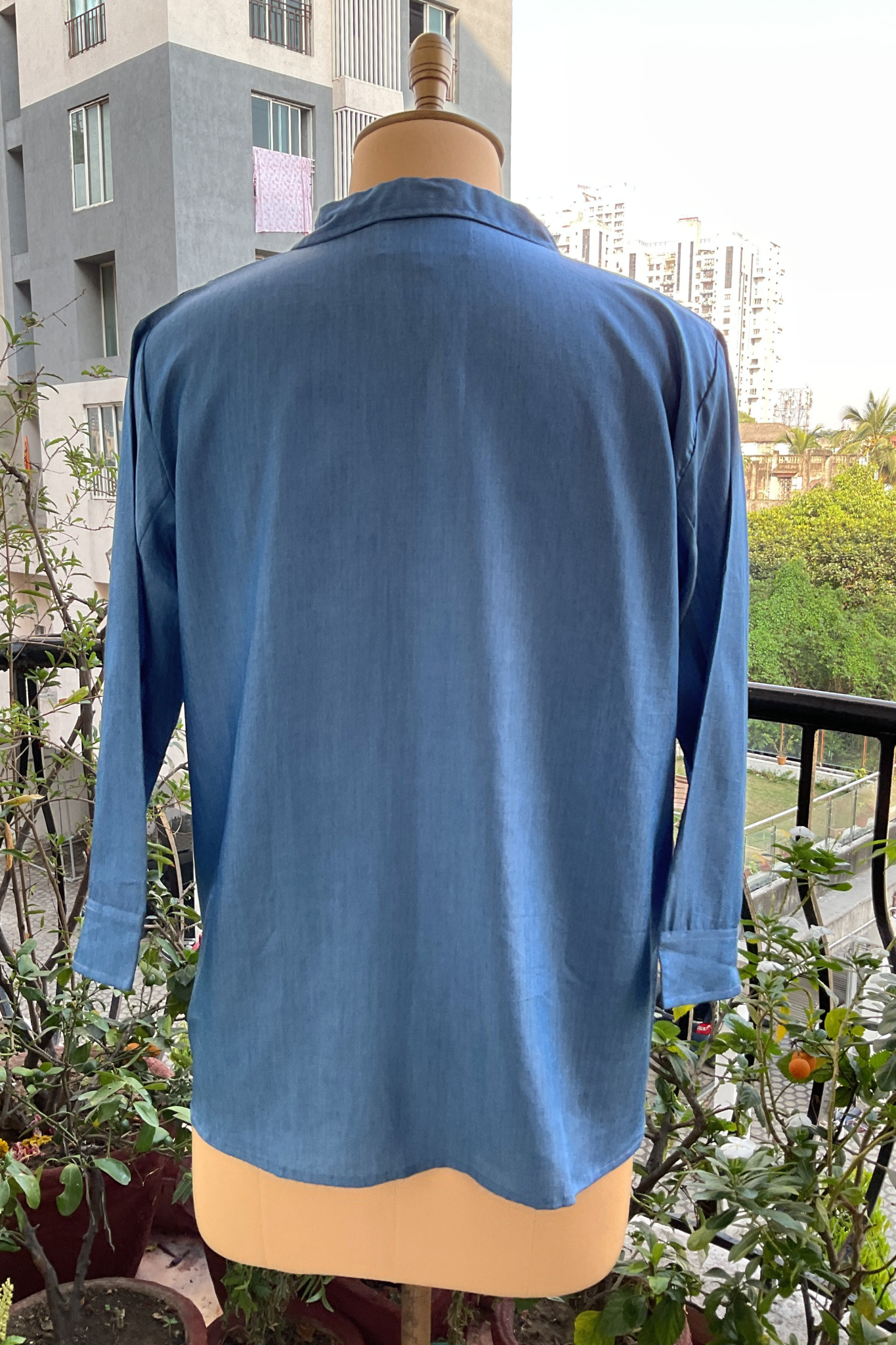 DENIM BOAT PATCH SHIRT